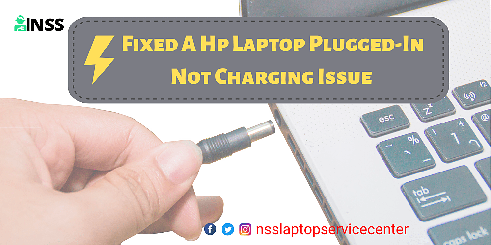 how to fix hp laptop battery plugged in not charging